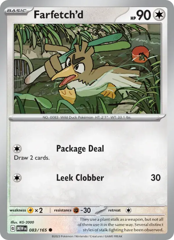 Farfetch'd - 083/207 - 151
