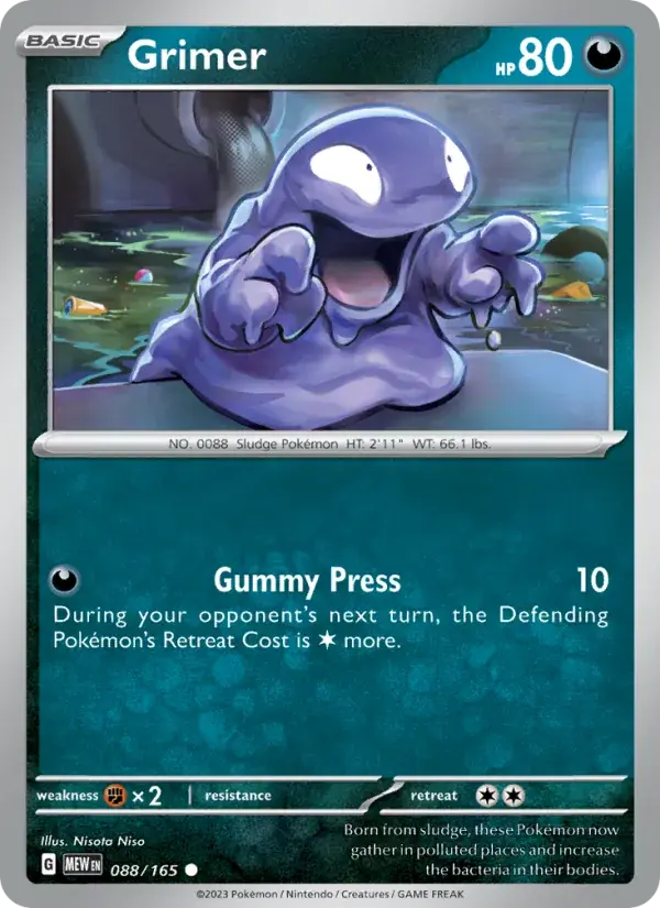 Grimer - 088/207 - 151