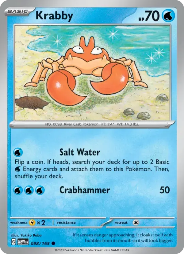 Krabby - 098/207 - 151