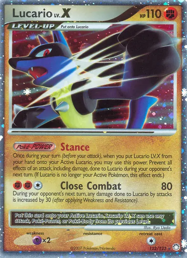 Lucario - 122/124 - Trésors Mystérieux