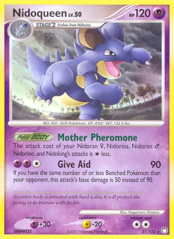 Nidoqueen - 31/124 - Trésors Mystérieux