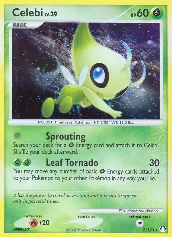 Celebi - 7/124 - Trésors Mystérieux