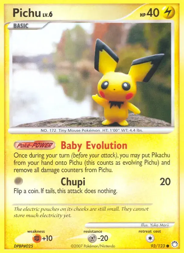 Pichu - 93/124 - Trésors Mystérieux