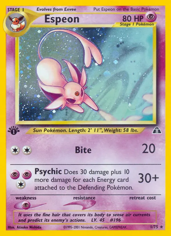 Espeon - /75 - Neo Discovery