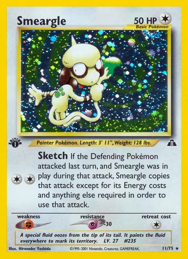 Smeargle - ND-11/75 - Neo Discovery