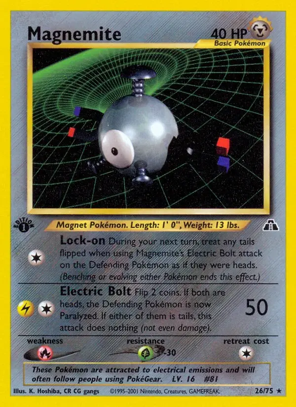 Magnemite - ND-26/75 - Neo Discovery