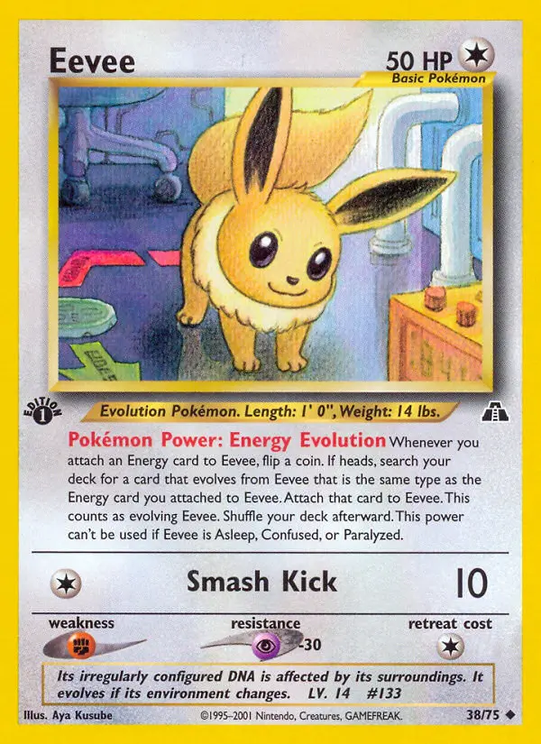 Eevee - ND-38/75 - Neo Discovery