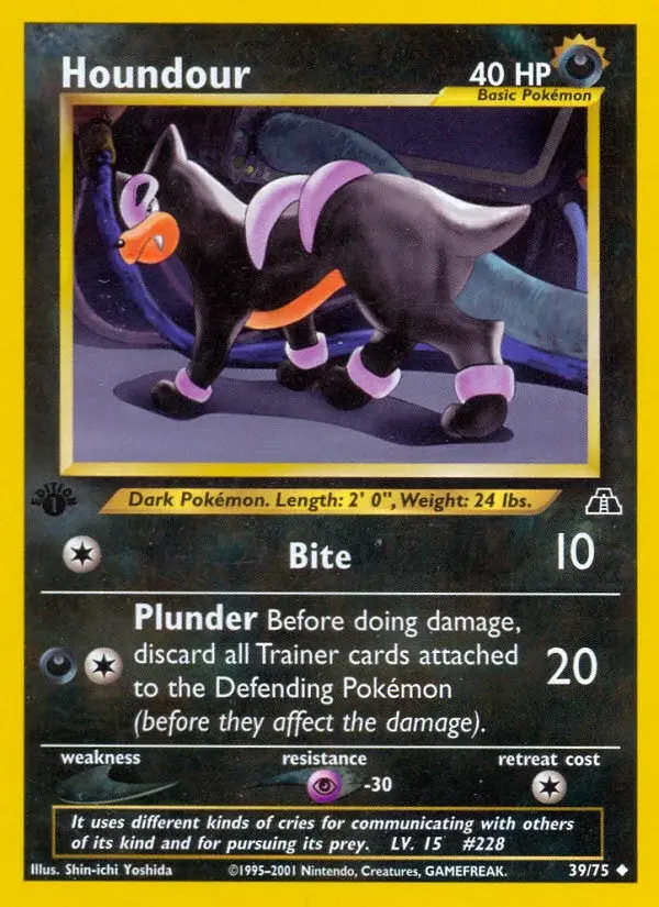 Houndour - ND-39/75 - Neo Discovery
