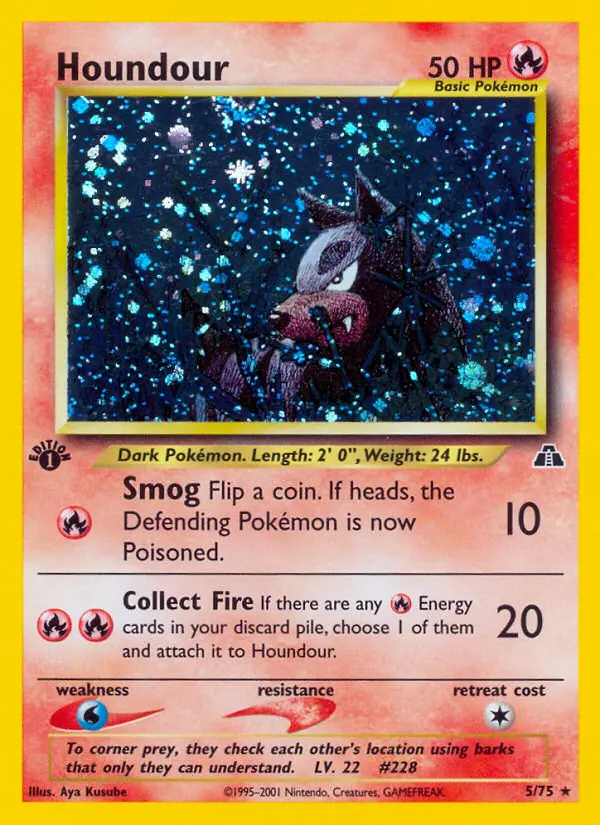 Houndour - ND-5/75 - Neo Discovery