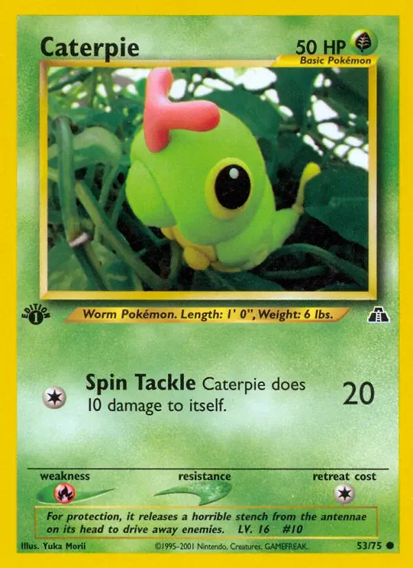 Caterpie - ND-53/75 - Neo Discovery