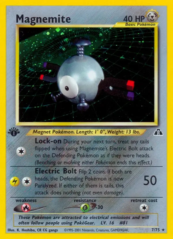 Magnemite - ND-7/75 - Neo Discovery