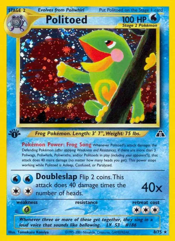 Politoed - ND-8/75 - Neo Discovery