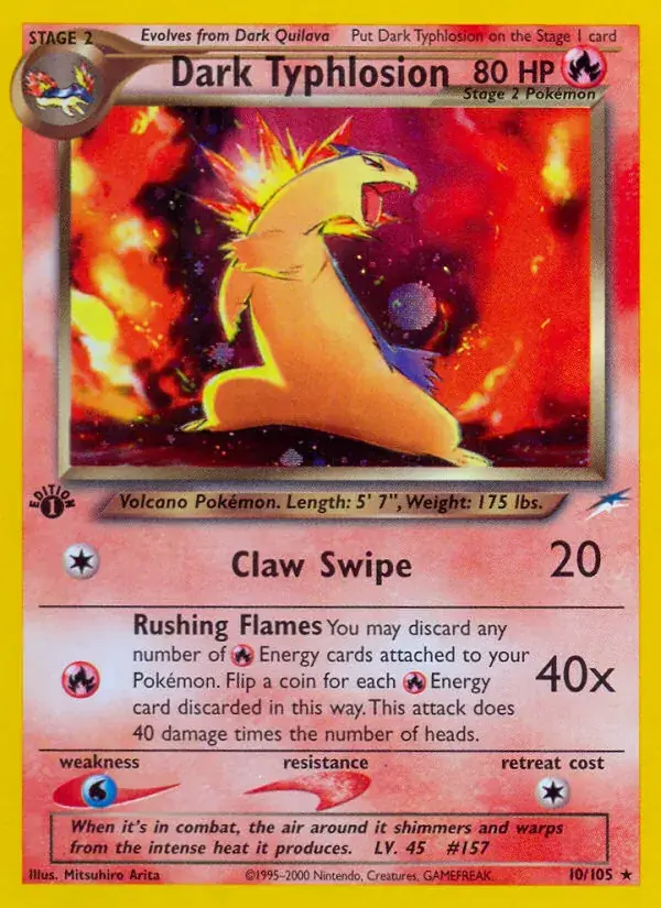 Dark Typhlosion - 10/113 - Neo Destiny