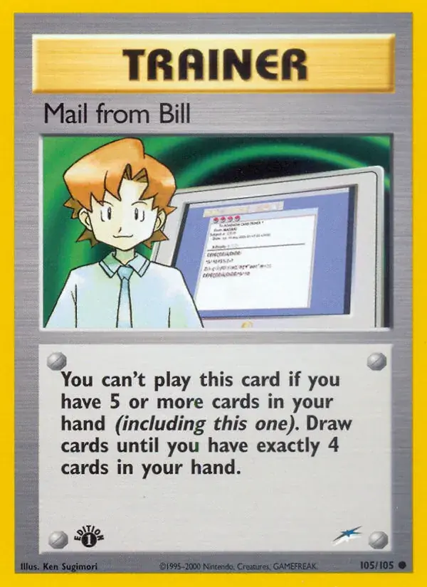 Mail from Bill - 105/113 - Neo Destiny