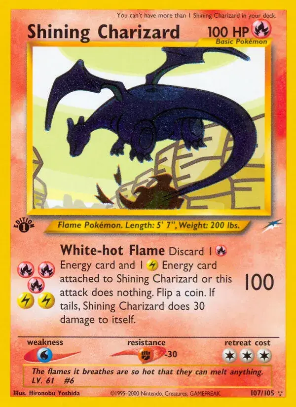 Shining Charizard - 107/113 - Neo Destiny