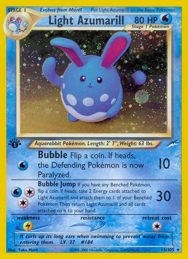 Light Azumarill - 13/113 - Neo Destiny