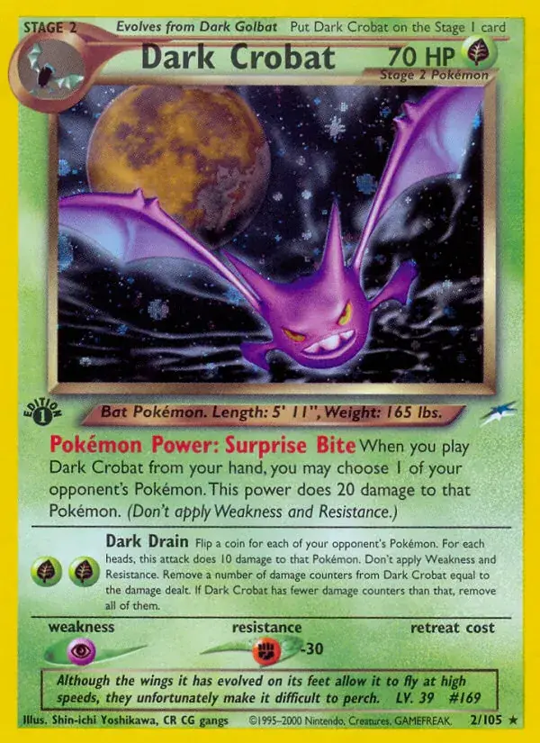 Dark Crobat - 2/113 - Neo Destiny