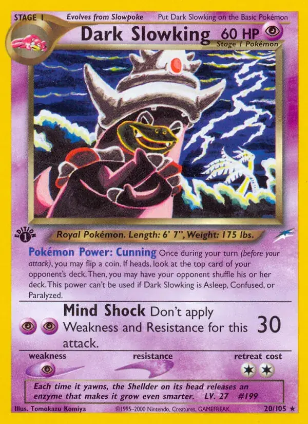 Dark Slowking - 20/113 - Neo Destiny