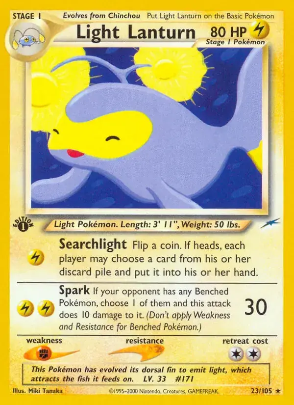 Light Lanturn - 23/113 - Neo Destiny