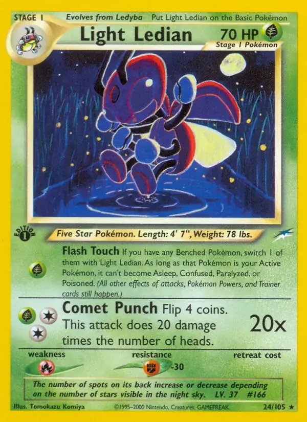 Light Ledian - 24/113 - Neo Destiny