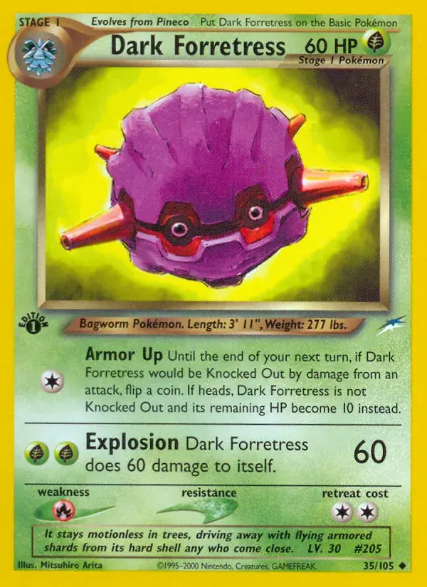Dark Forretress - 35/113 - Neo Destiny
