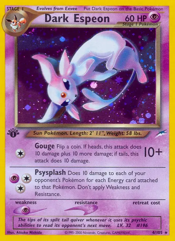 Dark Espeon - 4/113 - Neo Destiny