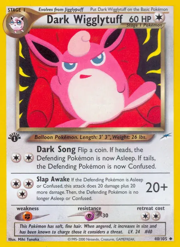 Dark Wigglytuff - 40/113 - Neo Destiny