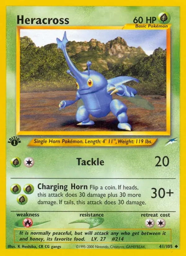Heracross - 41/113 - Neo Destiny
