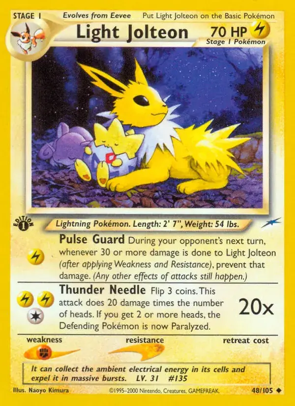 Light Jolteon - 48/113 - Neo Destiny