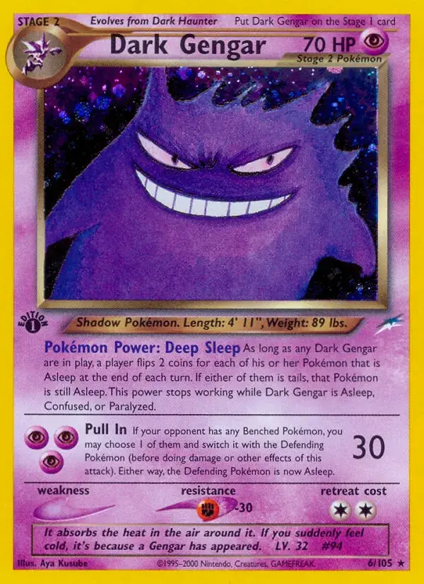 Dark Gengar - 6/113 - Neo Destiny