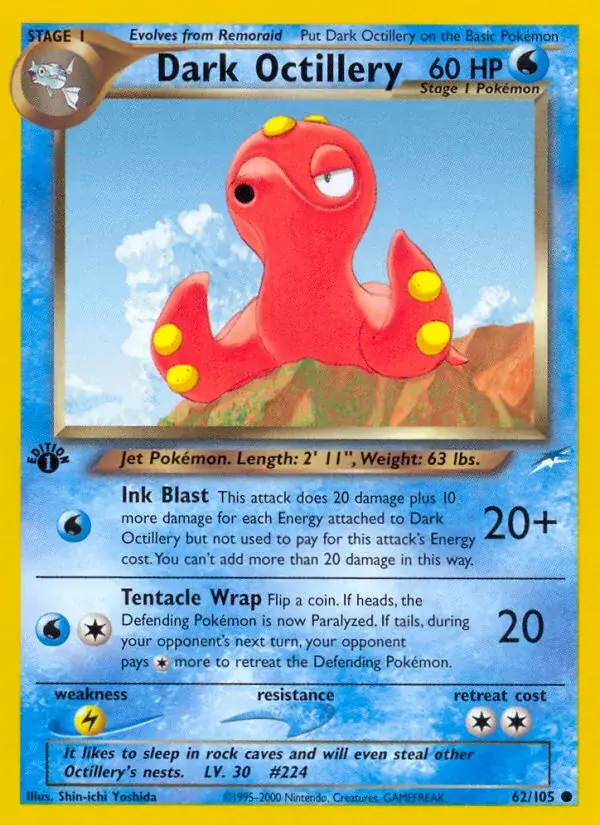 Dark Octillery - 62/113 - Neo Destiny