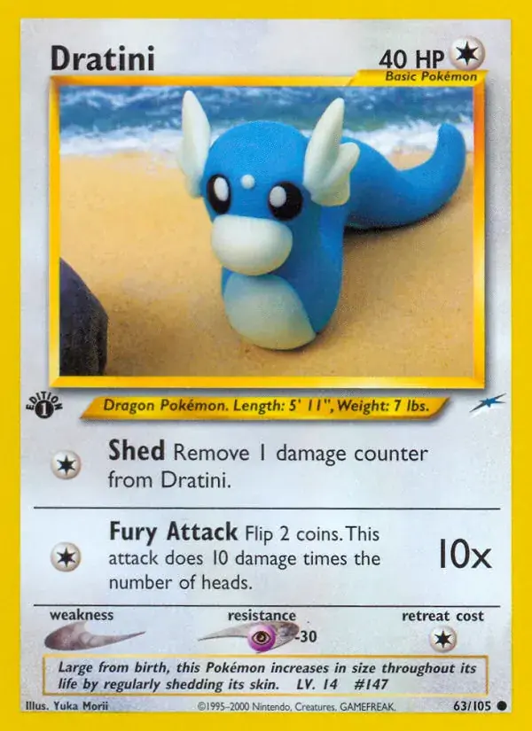 Dratini - 63/113 - Neo Destiny