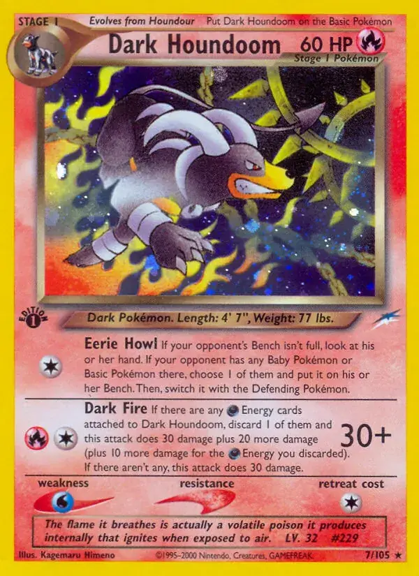 Dark Houndoom - 7/113 - Neo Destiny