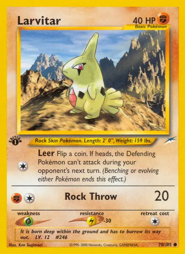 Larvitar - 70/113 - Neo Destiny