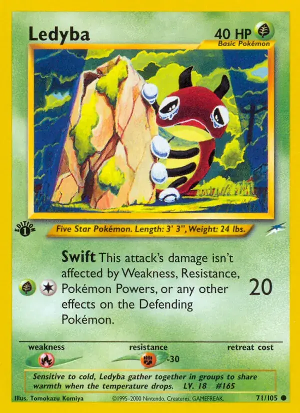 Ledyba - 71/113 - Neo Destiny