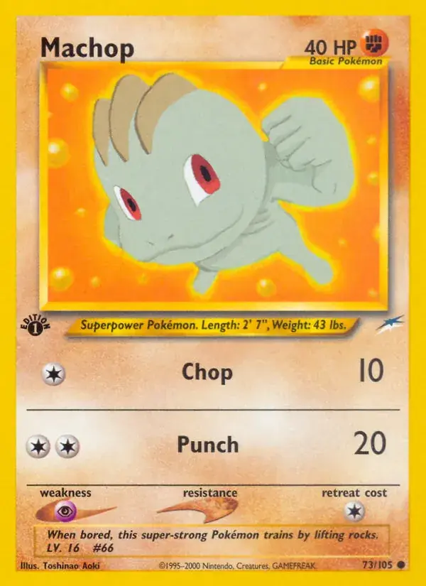 Machop - 73/113 - Neo Destiny