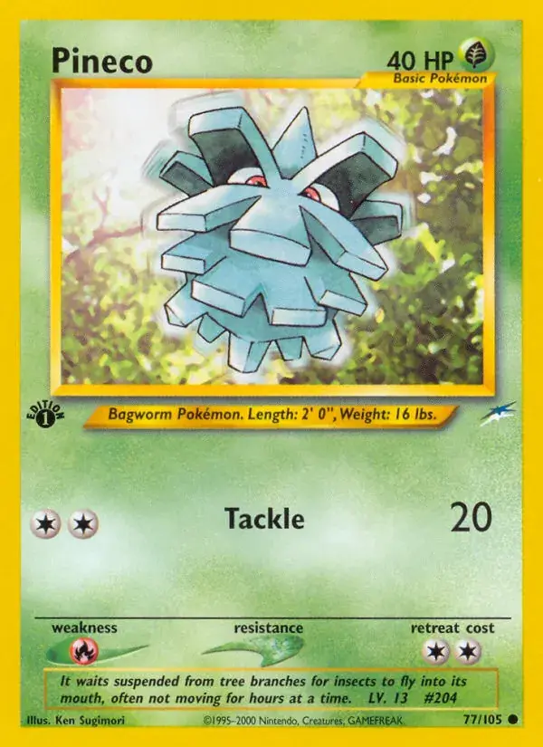 Pineco - 77/113 - Neo Destiny