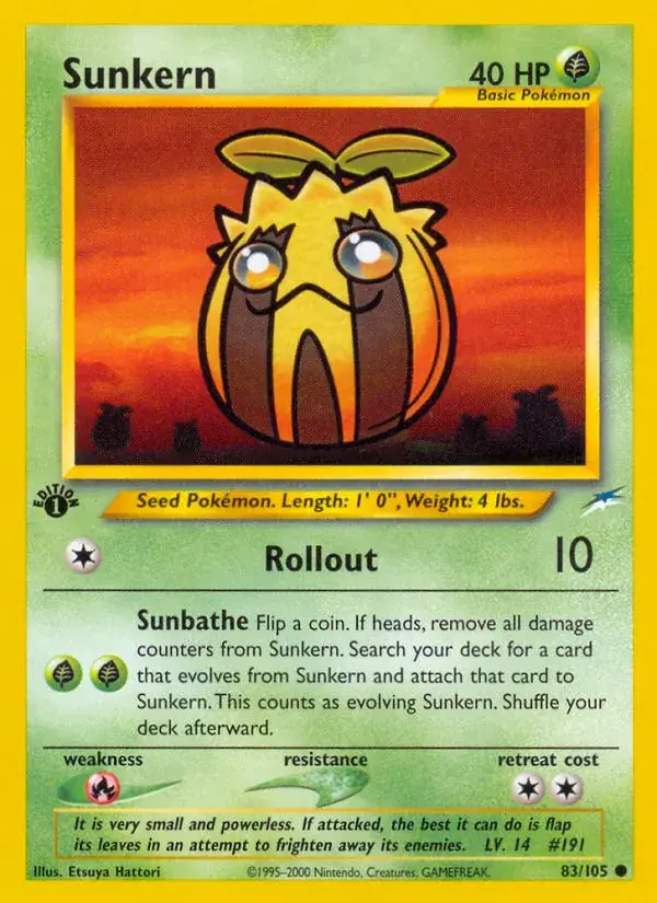 Sunkern - 83/113 - Neo Destiny