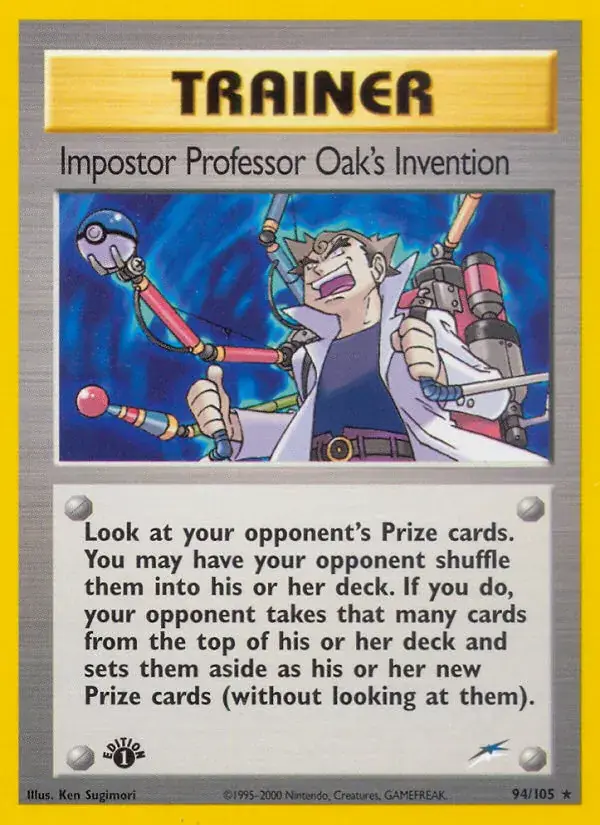 Impostor Professor Oak's Invention - 94/113 - Neo Destiny