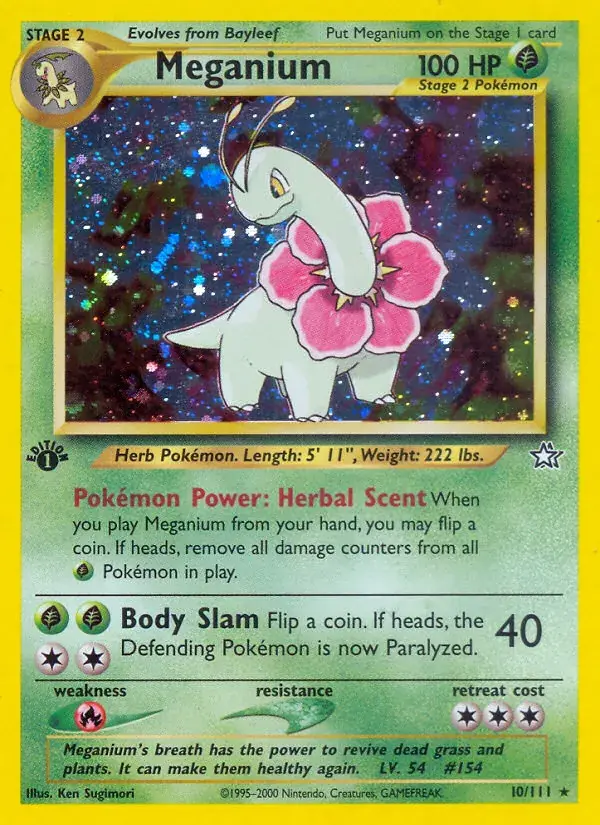 Meganium - 10/111 - Neo Genesis