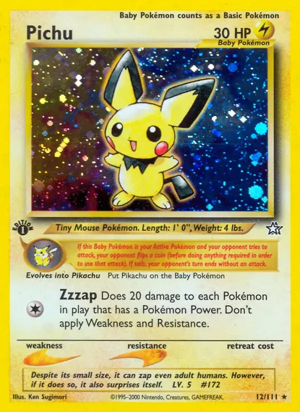 Pichu - 12/111 - Neo Genesis