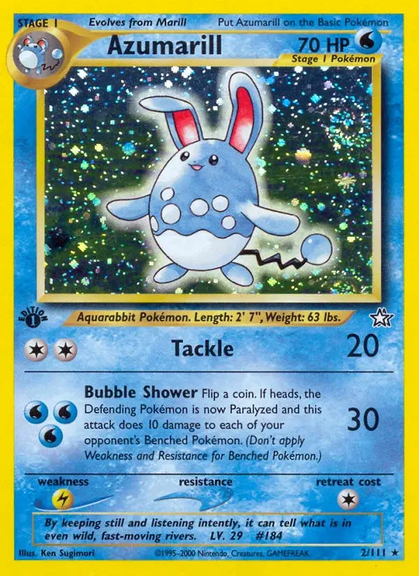 Azumarill - NG-2/111 - Neo Genesis