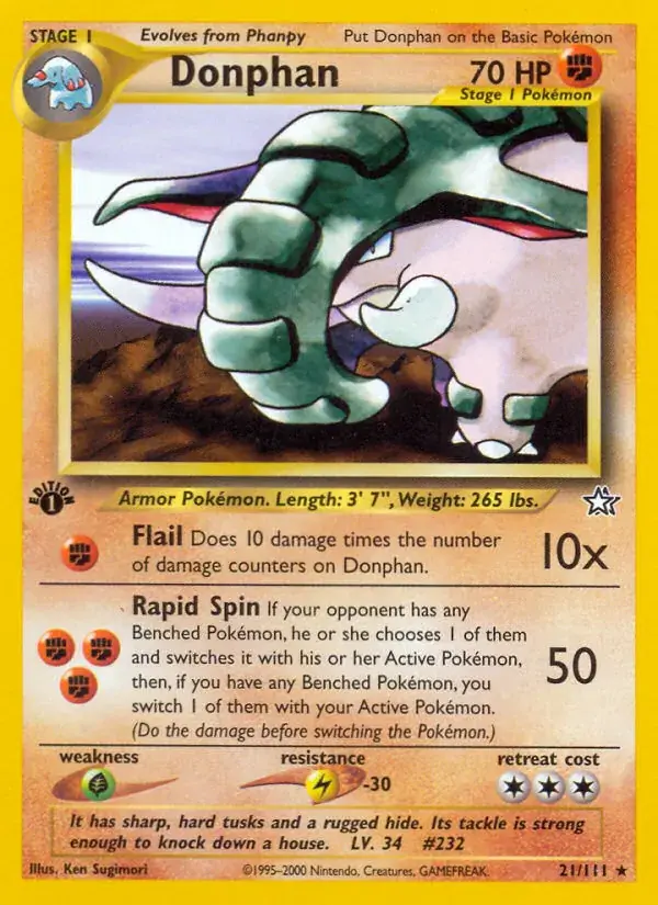 Donphan - 21/111 - Neo Genesis