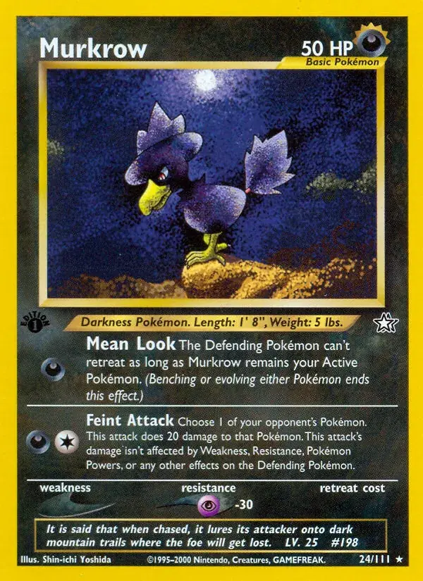 Murkrow - 24/111 - Neo Genesis