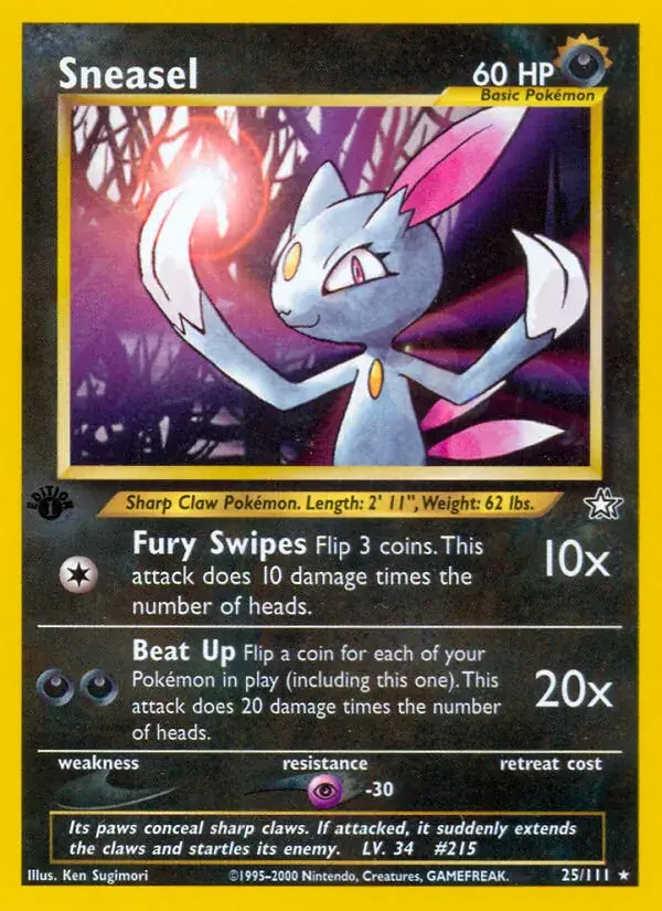 Sneasel - 25/111 - Neo Genesis