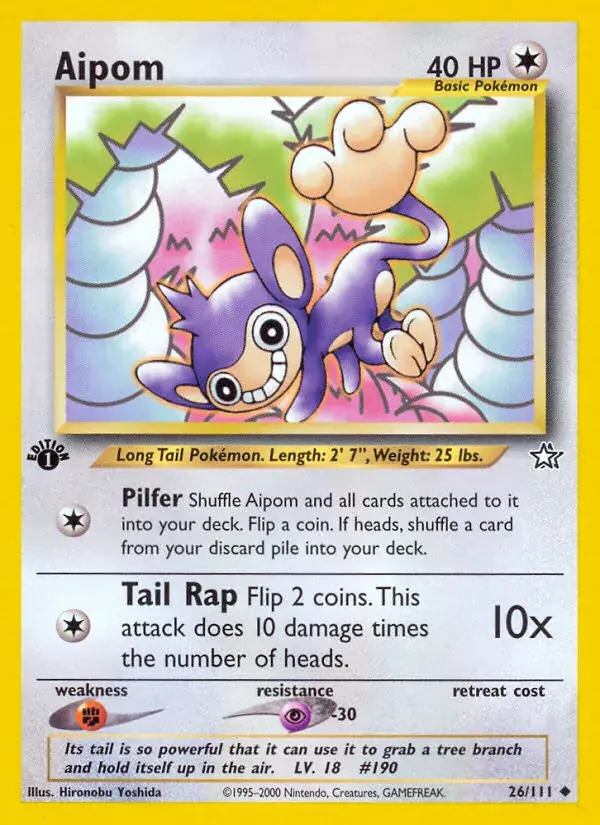 Aipom - 26/111 - Neo Genesis