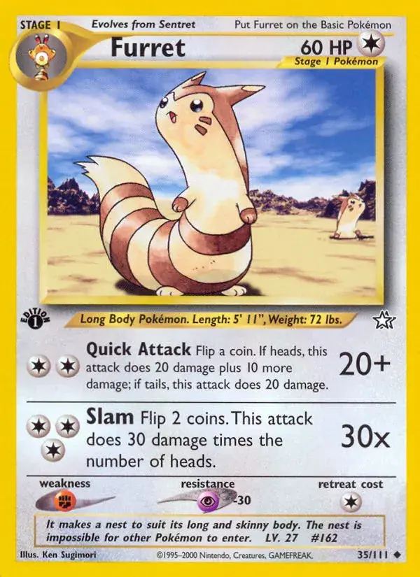 Furret - 35/111 - Neo Genesis