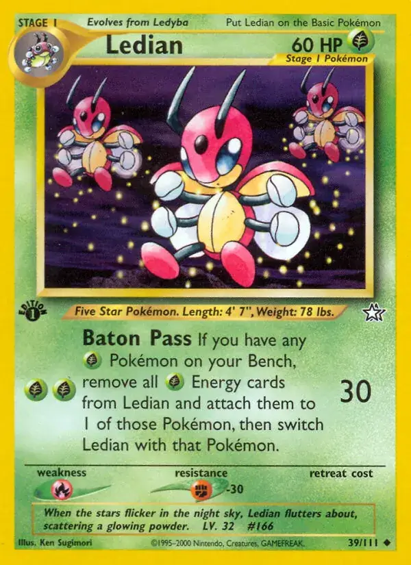 Ledian - 39/111 - Neo Genesis