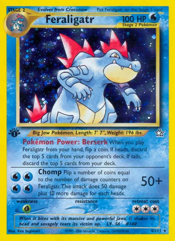 Feraligatr - NG-4/111 - Neo Genesis