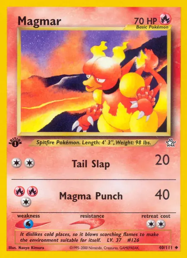 Magmar - 40/111 - Neo Genesis
